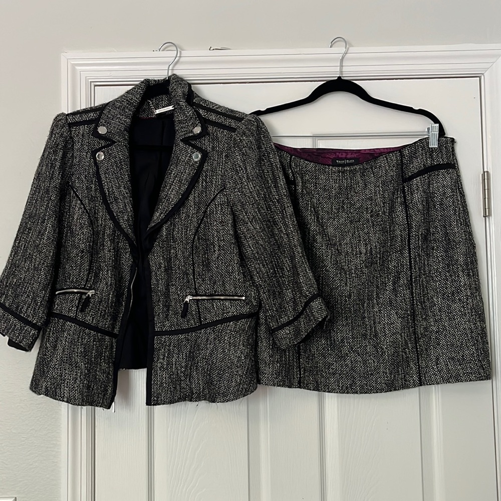 WHBM Tweed Suit Set